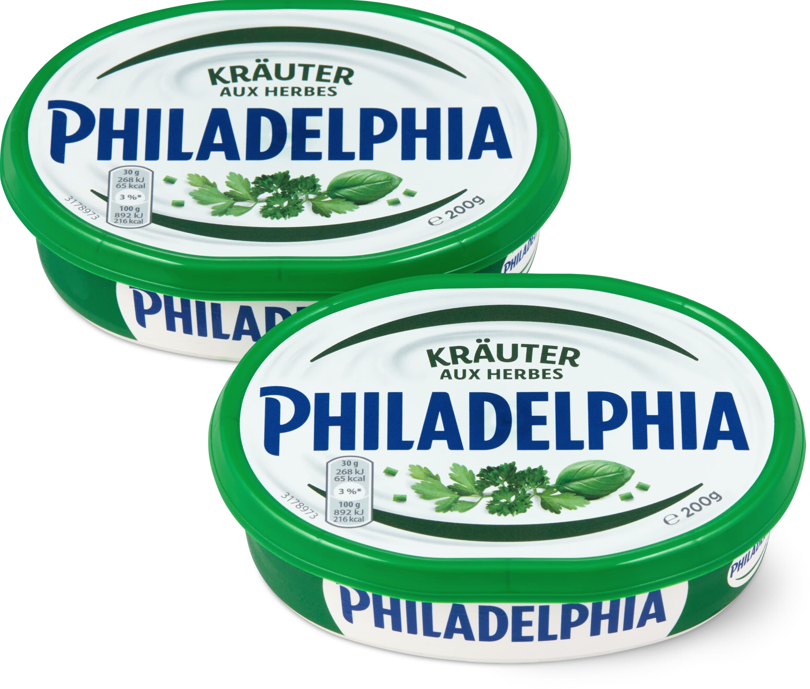 Philadelphia Frischkäse Kraeuter 2x200g